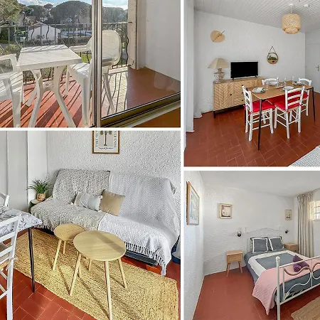 Idyllique ! Piscine, Vue Jardin Et Montagne, Parking, Local A Velos, Et A 2 Pas De La Plage ! Argeles-sur-Mer
